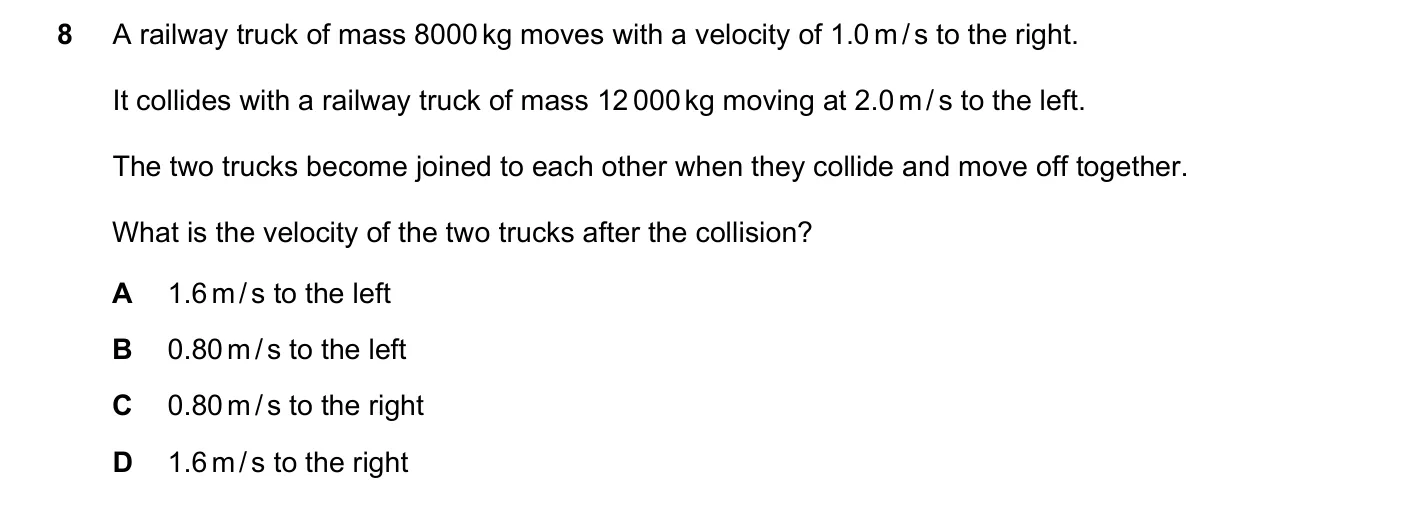 Question 8, June 2025, 0625 Paper 23