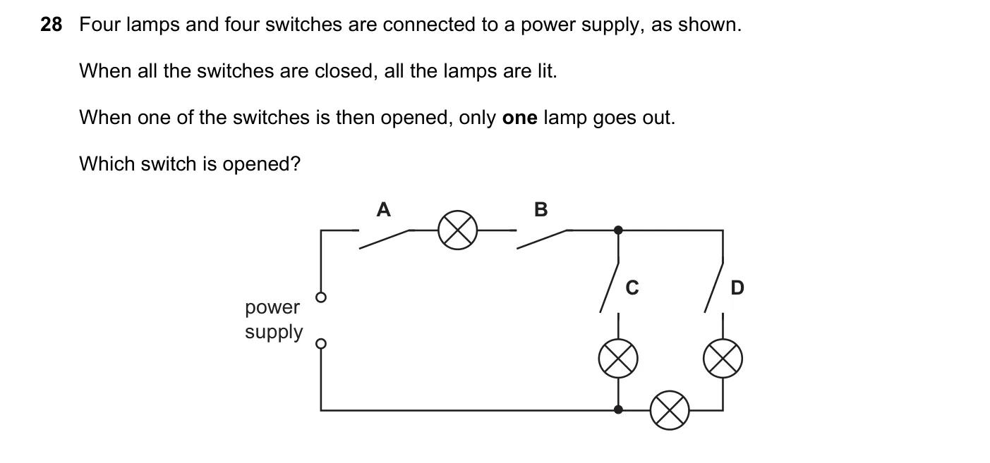 Question 28, June 2025, 0625 Paper 23