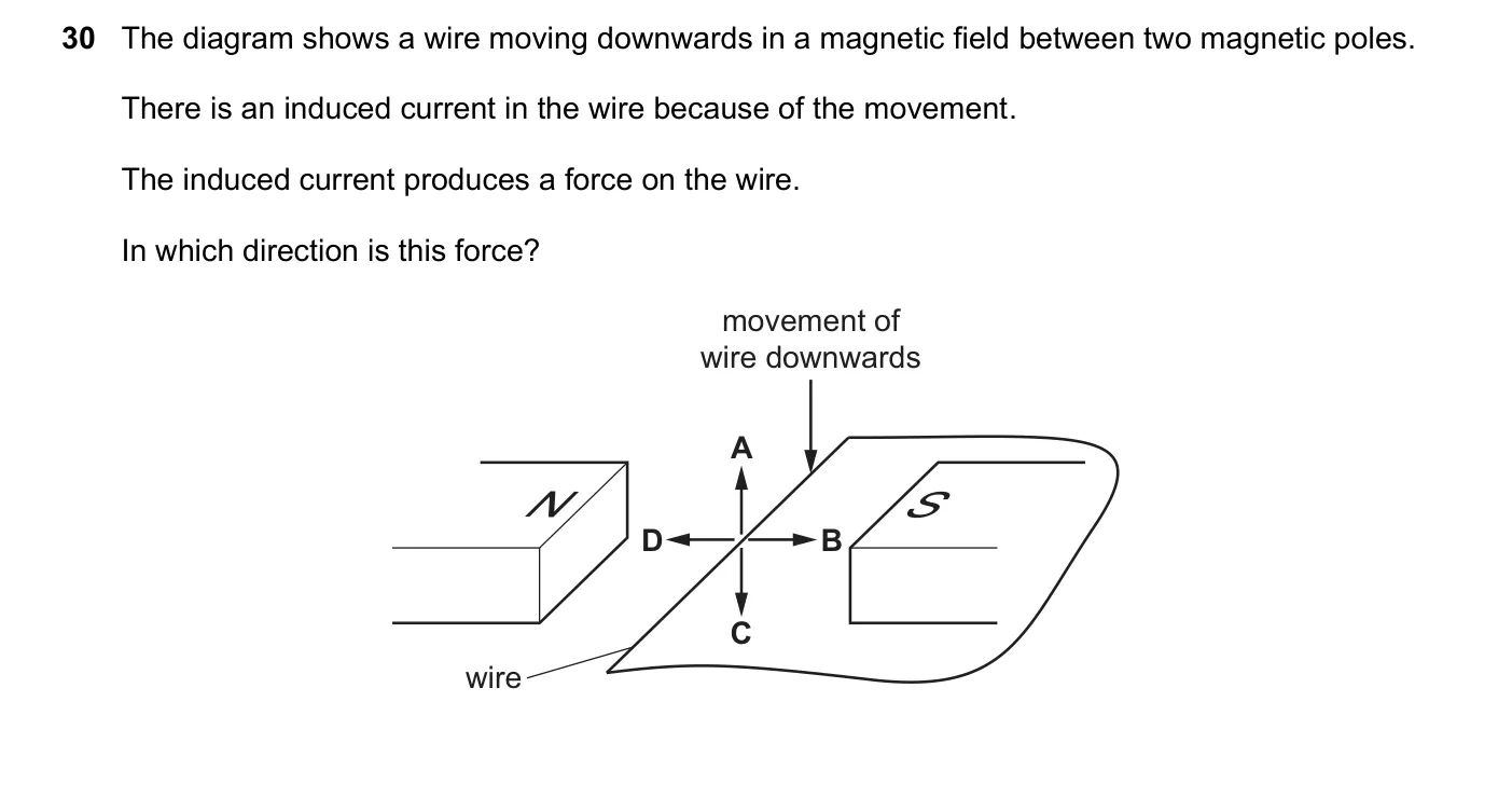 Question 30, June 2025, 0625 Paper 23