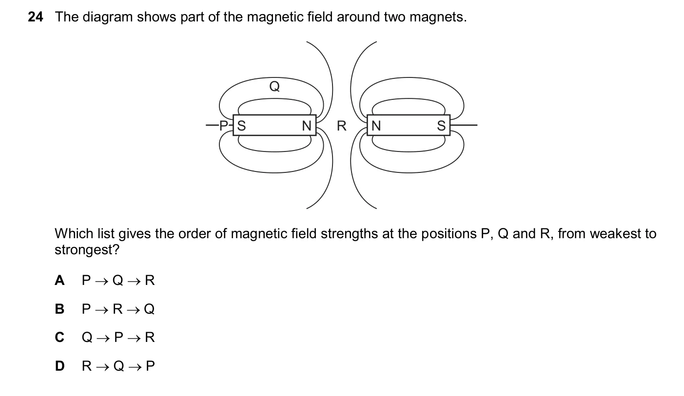 Question 24, November 2025, 0625 Paper 21