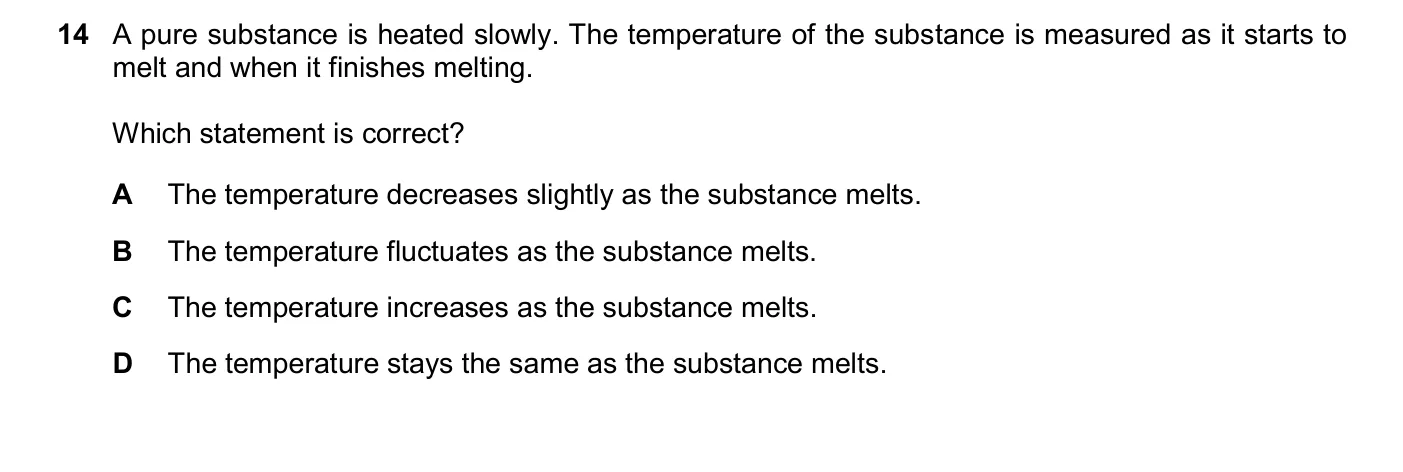 Question 14, November 2025, 0625 Paper 22