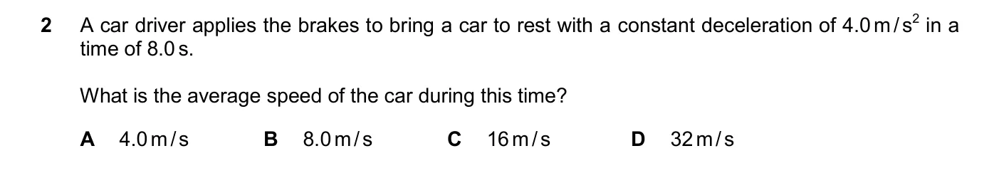 Question 2, November 2025, 0625 Paper 23