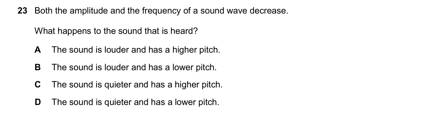 Question 23, November 2025, 0625 Paper 23