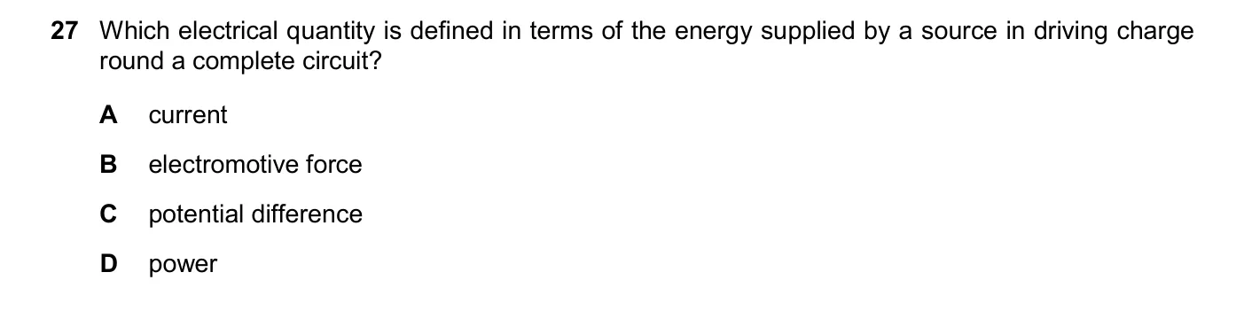Question 27, November 2025, 0625 Paper 23