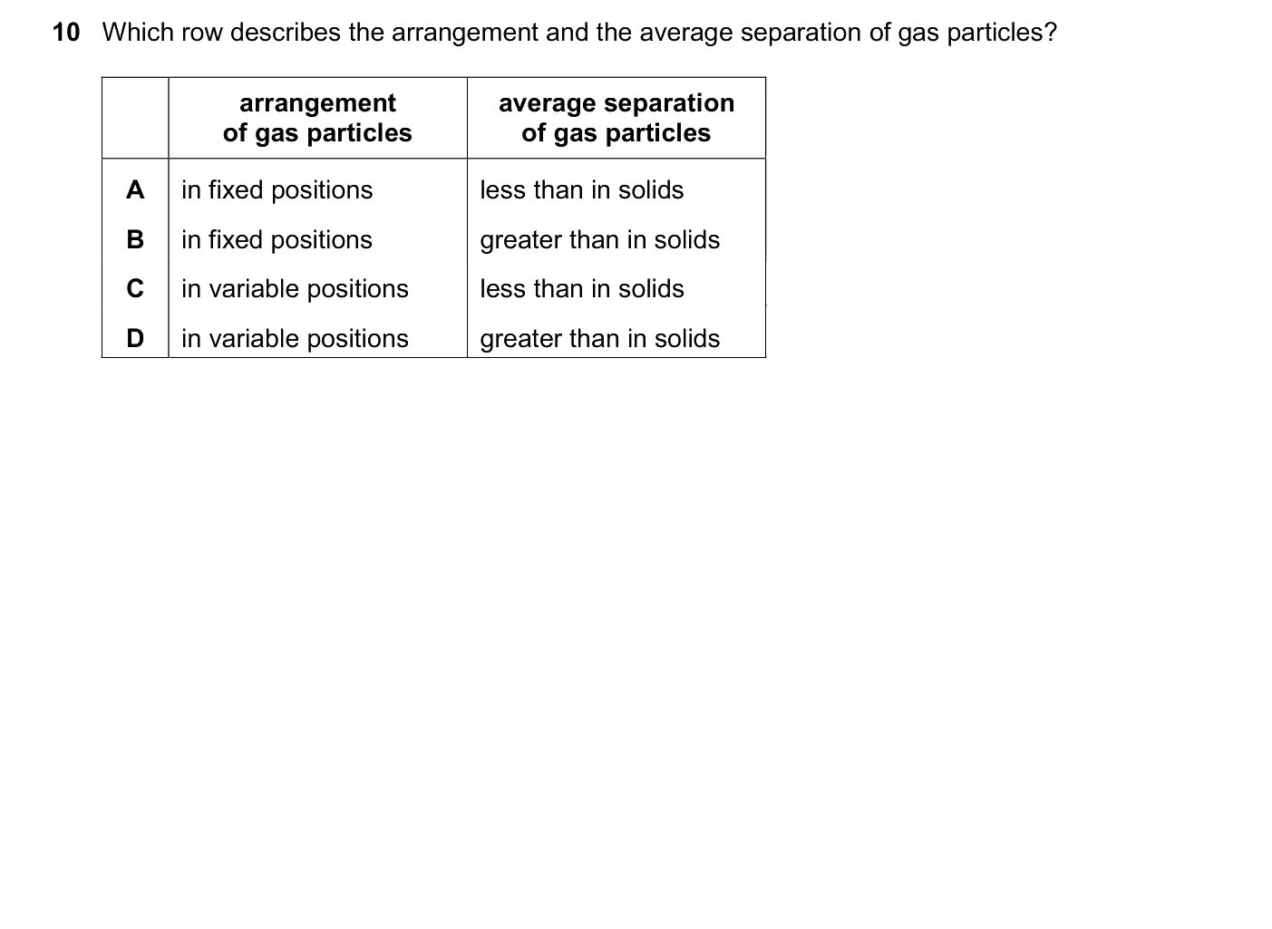 Question 10, June 2026, 0625 Paper 21
