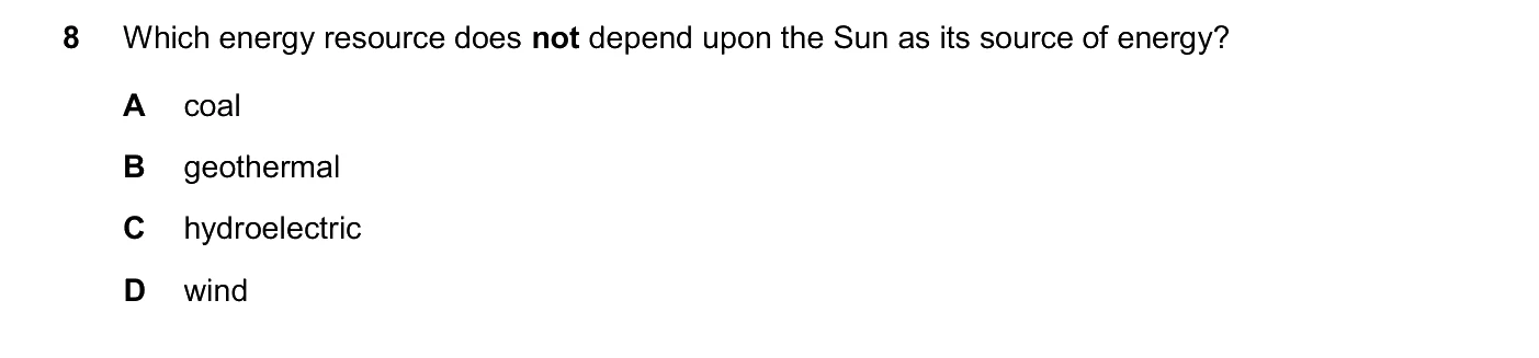 Question 8, June 2026, 0625 Paper 22