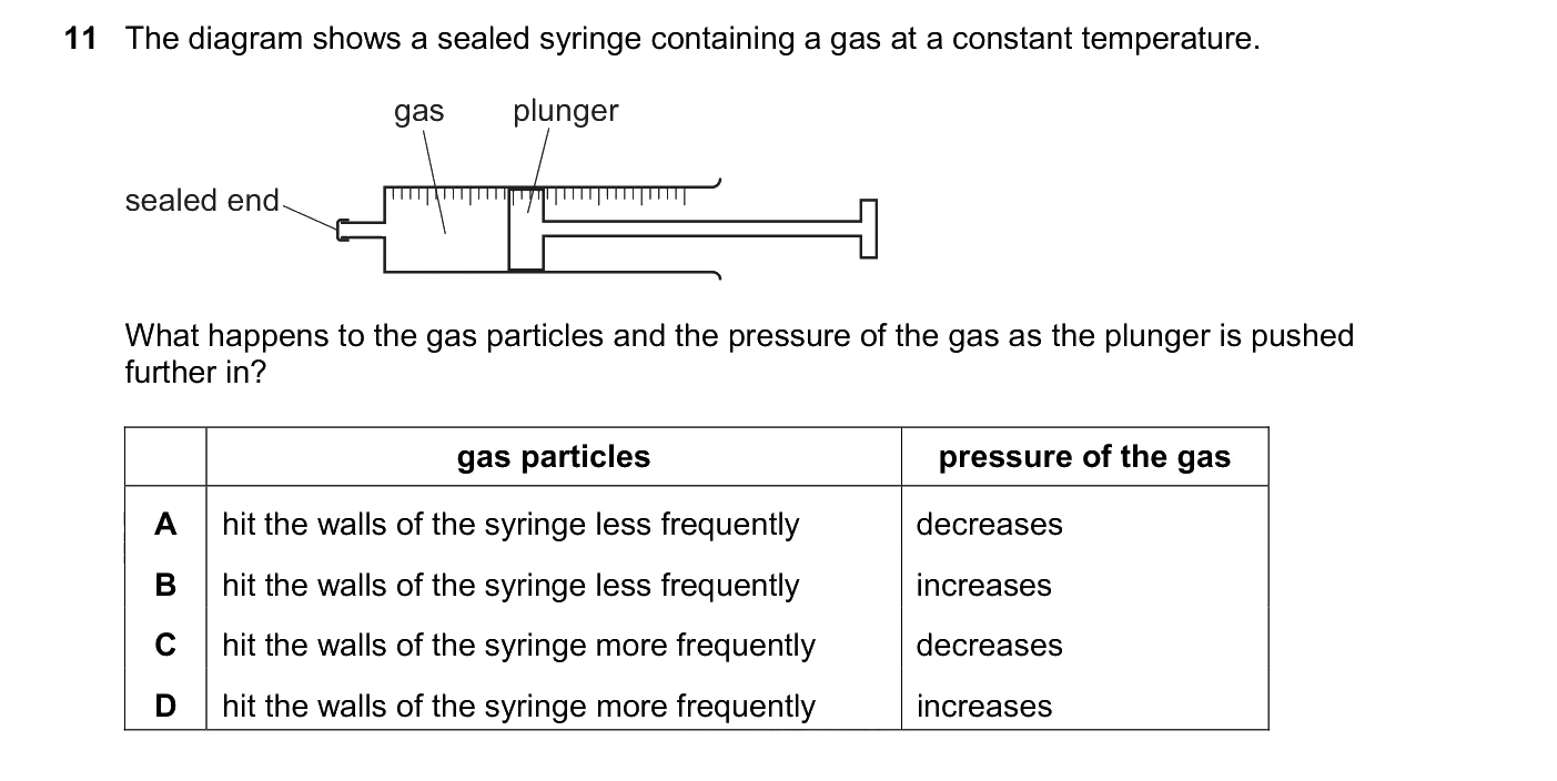 Question 11, June 2026, 0625 Paper 22