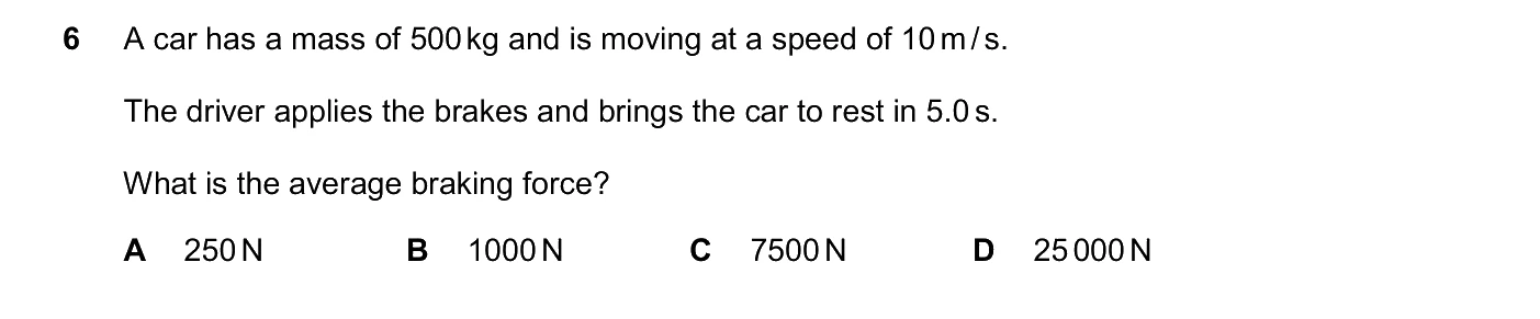 Question 6, June 2026, 0625 Paper 23