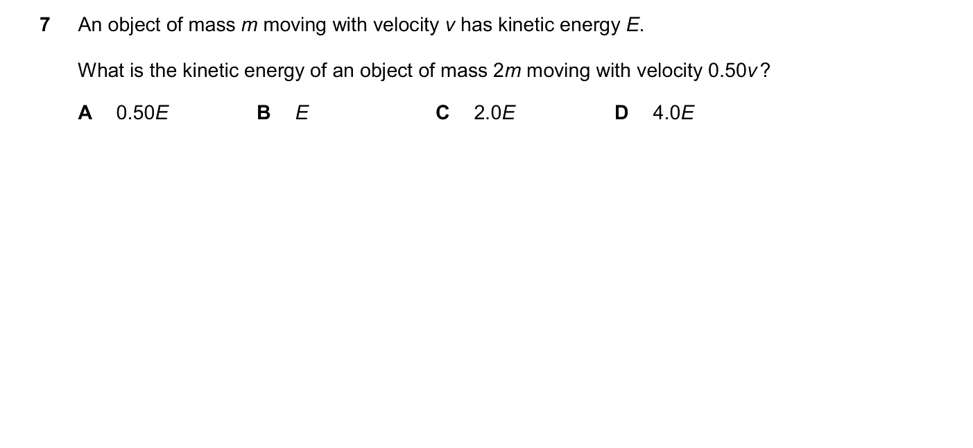 Question 7, June 2026, 0625 Paper 23