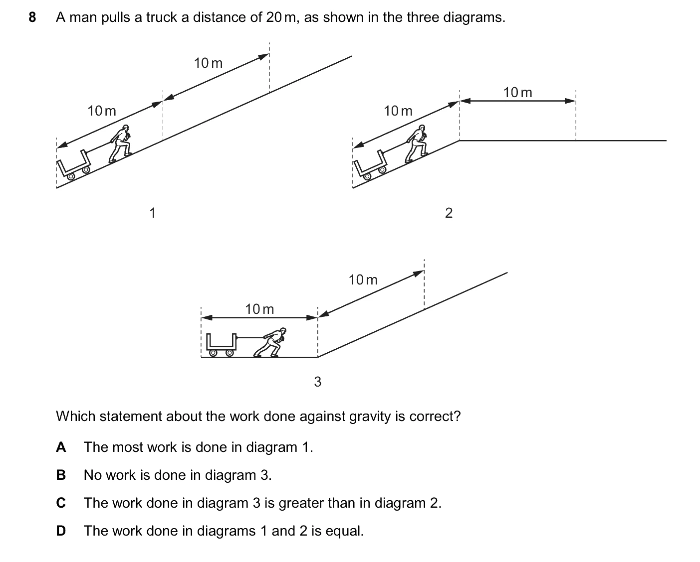 Question 8, June 2026, 0625 Paper 23