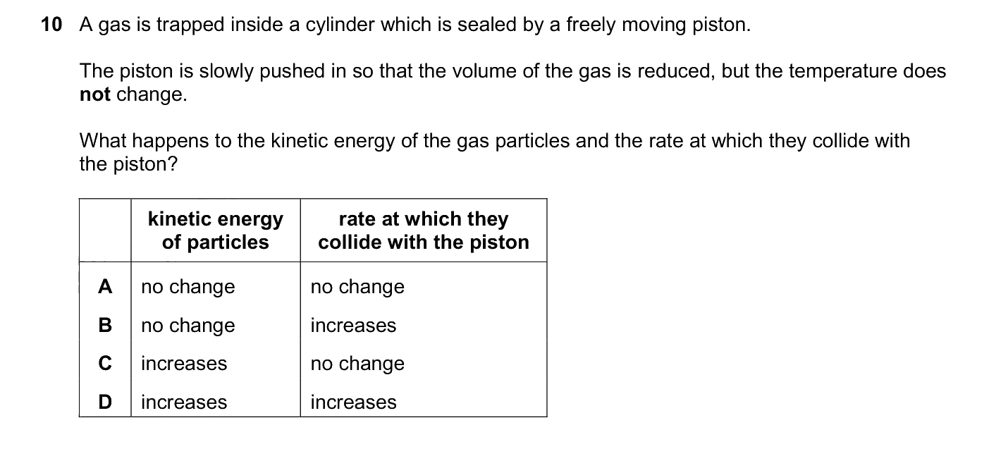Question 10, June 2026, 0625 Paper 23