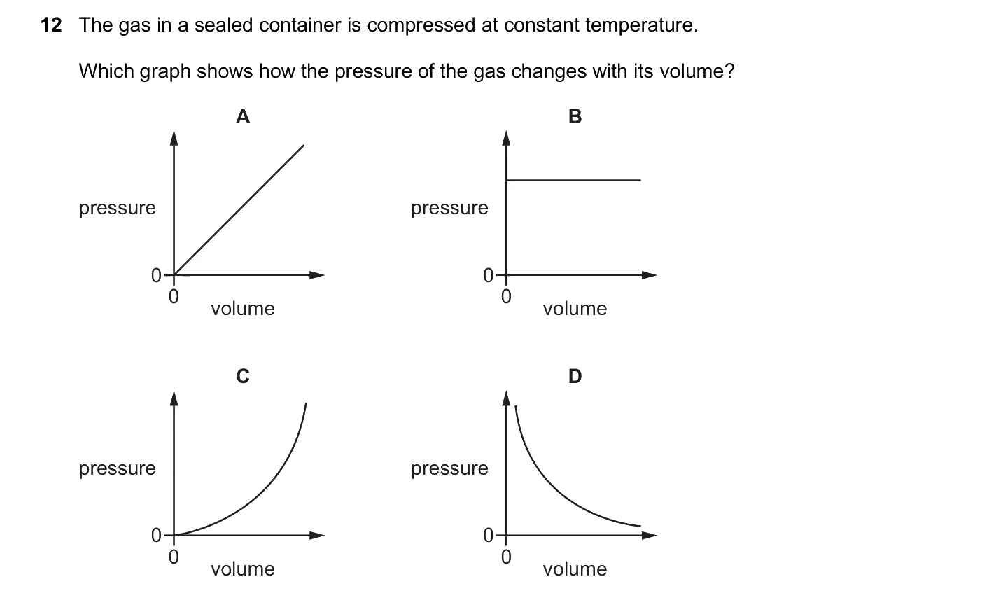 Question 12, June 2026, 0625 Paper 23