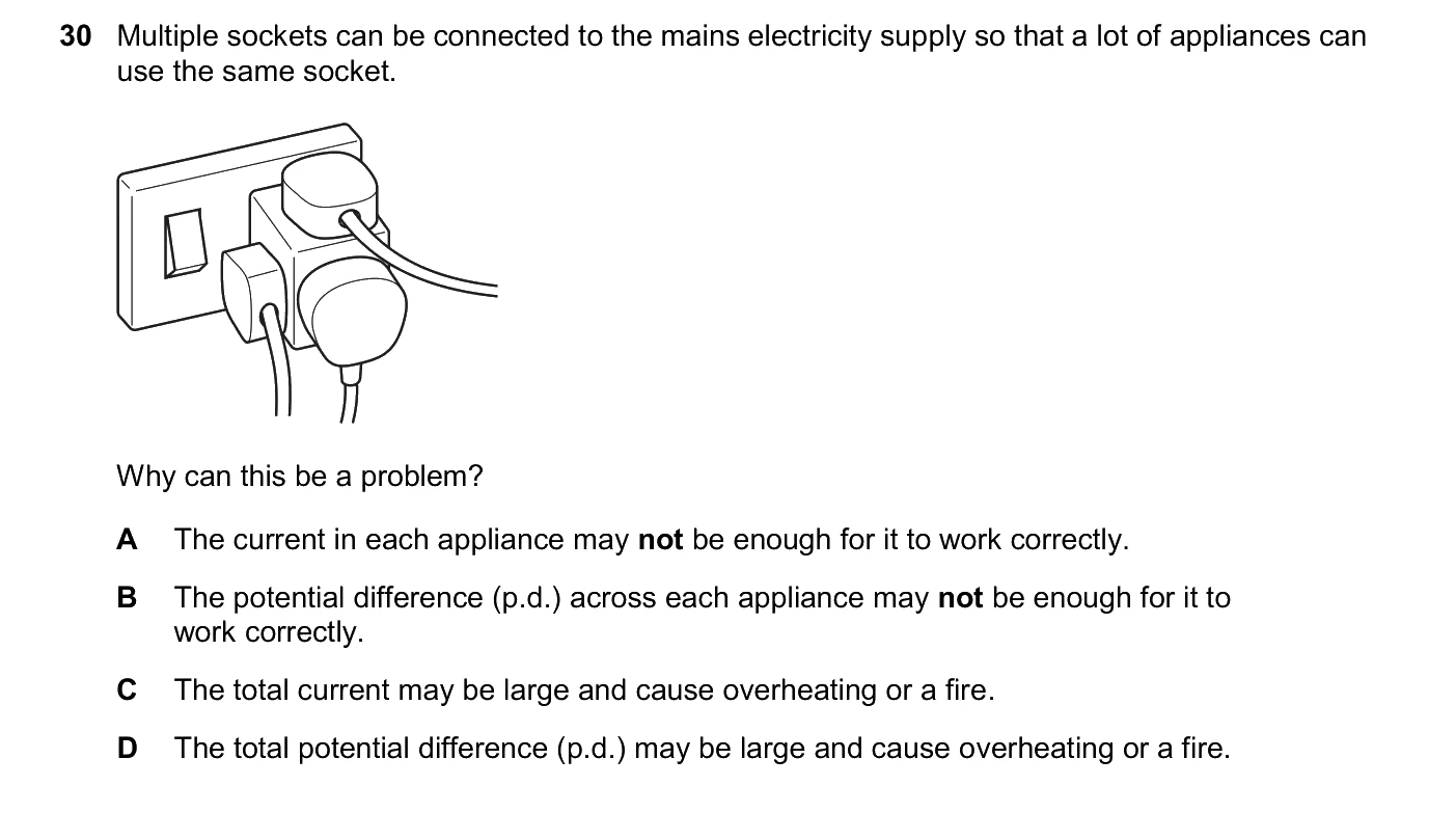 Question 30, June 2026, 0625 Paper 23