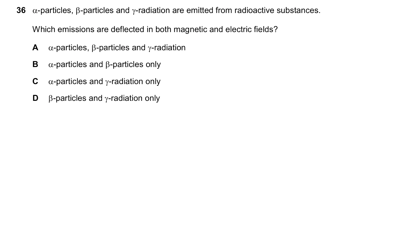 Question 36, June 2026, 0625 Paper 23
