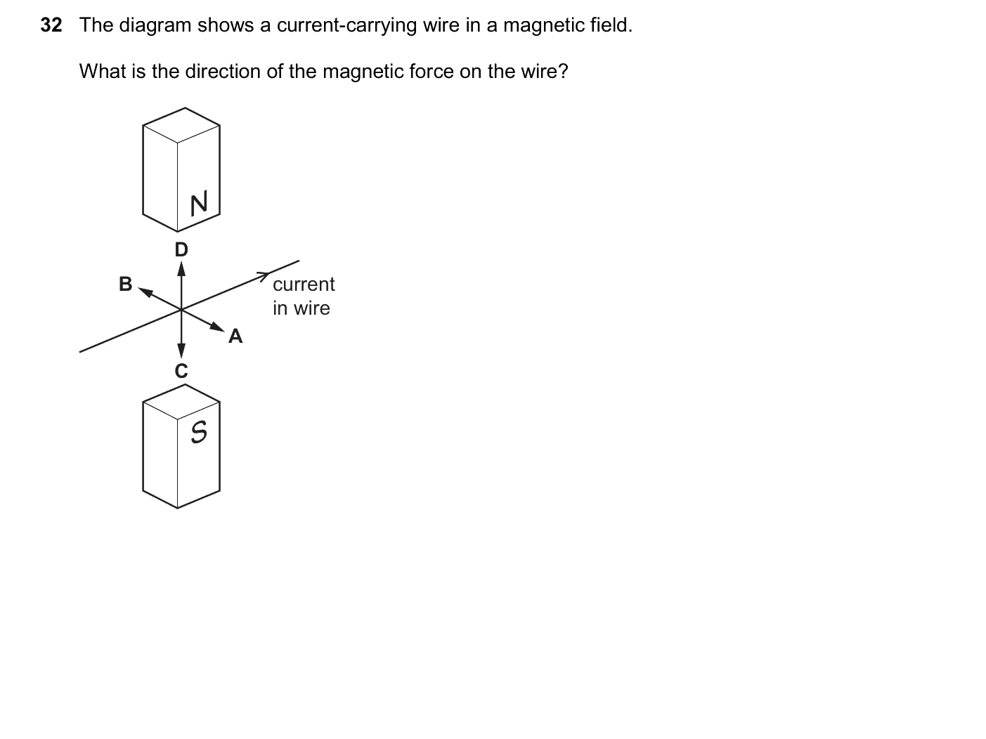 Question 32, March 2026, 0625 Paper 22
